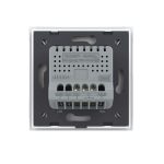 Intrerupator Simplu cu Touch Livolo din Sticla, Zigbee - Serie Noua, alb, VL-FC1Z-2G-2W - imagine 4
