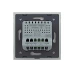 Intrerupator Simplu cu Variator Livolo cu Rama din Sticla, ZigBee - Serie Noua, gri, VL-FC1DZ-2IP-15 - imagine 4