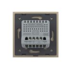 Intrerupator Simplu Wi-Fi LIVOLO cu Touch - Serie Noua, auriu, VL-FC1NY-2G-2A - imagine 4