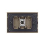 Priza Simpla TV Livolo cu Rama din Sticla - Serie Noua, auriu, VL-P9-FCTV-3A - imagine 4