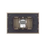 Priza Telefon LIVOLO cu Rama din Sticla, auriu, VL-P9-1FCTP-3A - imagine 4