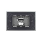 Priza Telefon LIVOLO cu Rama din Sticla, gri, VL-P9-1FCTP-3I - imagine 4