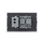 Priza simpla cu USB Livolo standard italian, alb, VL-C9C1EU1U-11 - imagine 4