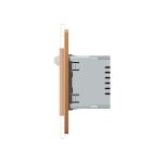 Lampa de veghe LED Livolo cu rama din sticla, Senzor miscare incorporat, auriu, VL-782800511-13 - imagine 3