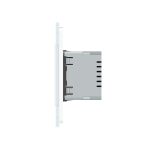 Lampa de veghe LED Livolo cu rama din sticla, alb, VL-FCL1-2WP-11 - imagine 3