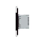 Lampa de veghe LED Livolo cu rama din sticla, negru, VL-FCL1-2BP-12 - imagine 3