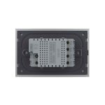 Intrerupator cvadruplu cu touch Livolo cu rama din sticla, standard Italian - Serie noua, gri, VL-FC4-3IP-15 - imagine 4