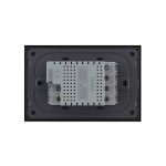 Intrerupator dublu cap scara / cap cruce cu touch Livolo din sticla, standard Italian, protocol ZigBee - Serie noua, negru, VL-FC2SZ-3G-12 - imagine 4
