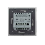 Intrerupator Dublu cu Revenire / Reset cu Touch LIVOLO - Serie Noua, gri, VL-FC2B-2G-2I - imagine 4