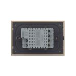 Intrerupator simplu cu touch Livolo din sticla, standard Italian, protocol ZigBee - Serie noua, auriu, VL-FC1Z-3G-13 - imagine 4