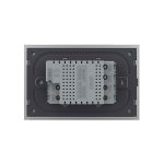 Intrerupator simplu cap scara / cap cruce cu touch Livolo cu rama din sticla, standard Italian, protocol ZigBee - Serie noua, gri, VL-FC1SZ-3IP-15 - imagine 4