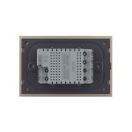 Intrerupator simplu cu touch Livolo cu rama din sticla, protocol ZigBee, standard Italian - Serie noua, auriu, VL-FC1Z-3AP-13 - imagine 4