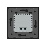 Lampa de veghe LED Livolo cu rama din sticla, Senzor miscare incorporat, negru, VL-FCL-2BP-12 - imagine 4