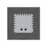 Lampa de veghe LED Livolo cu rama din sticla, Senzor miscare incorporat, gri, VL-FCL-2IP-15 - imagine 4