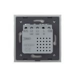 Priza USB Tip C Livolo cu Rama din Sticla, gri, VL-FCUC-2IP-15 - imagine 4