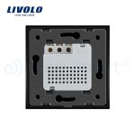 Termostat Livolo pentru sisteme de incalzire electrice, negru, VL-FCQ1-2BPS72-12 - imagine 4