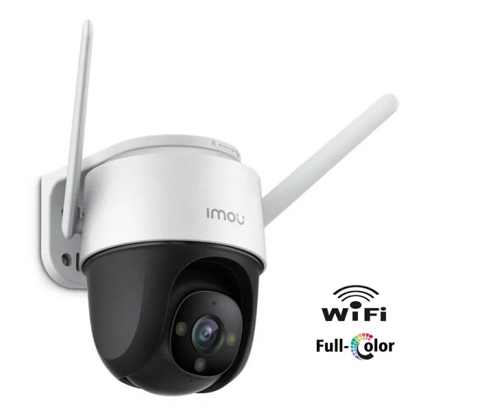 Camera IP Wi-Fi Full Color PTZ 16x, AutoTraking, 4 MP, 3.6 mm, IR si Lumina Alba 30m, Slot card, Alarma, Microfon si Speaker – Cruiser IMOU IPC-S42FP