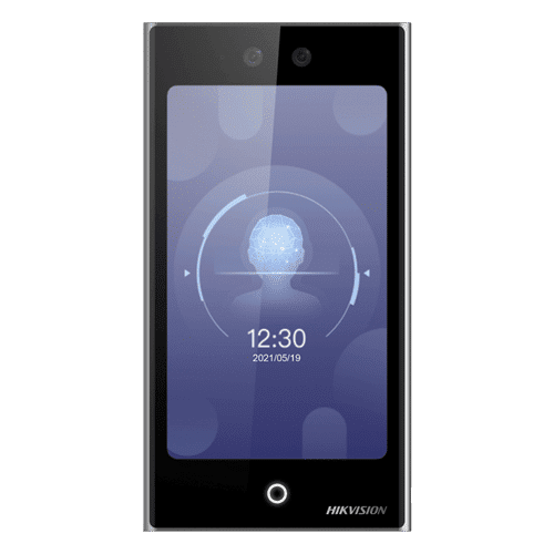 Terminal standalone TCP/IP de control acces cu recunoastere faciala, amprenta si Card- HIKVISION DS-K1T673DWX