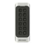 Cititor card MIFARE 13.56MHz cu tastatura integrata, 32bit - HIKVISION DS-K1107AMK