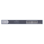 Switch 16 porturi gigabit PoE, 2 porturi SFP, Smart Management - HIKVISION DS-3E1518P-SI