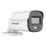 ColorVu, Dual Light - Camera analog 2MP, lentila 2.8mm, IR 20m, WL 20m, TVI/AHD/CVI/CVBS, Mic., IP67 - HIKVISION DS-2CE10DF0T-LFS-2.8mm