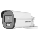 ColorVu, Dual Light - Camera analog 2MP, lentila 2.8mm, IR 40m, WL 40m, TVI/AHD/CVI/CVBS, Mic., IP67 - HIKVISION DS-2CE12DF0T-LFS-2.8mm - imagine 3