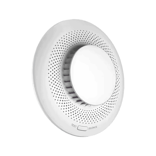 Senzor de fum Smart Home EZVIZ, avertizare optica si acustica, comunicare Wireless ZigBee CS-T4C
