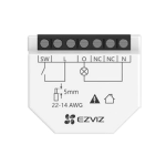Releu inteligent Wi-Fi pentru aplicatii Smart Home EZVIZ, 1 canal 250Vc.a. max. 16A CS-T35-R100-W - imagine 2
