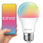 Bec LED RGB inteligent EZVIZ, Wi-Fi, E27, 806 lmn, 2700-6500K ajustabila CS-HAL-LB1-LCAW - imagine 2