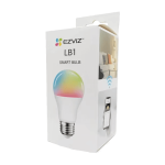 Bec LED RGB inteligent EZVIZ, Wi-Fi, E27, 806 lmn, 2700-6500K ajustabila CS-HAL-LB1-LCAW - imagine 3