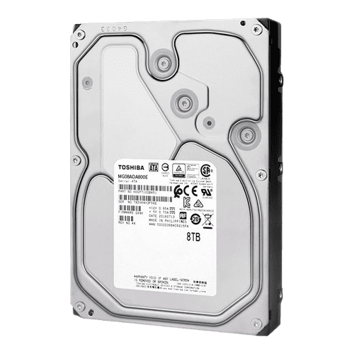 Hard disk 8TB, Enterprise serie MG08 - TOSHIBA MG08ADA800E