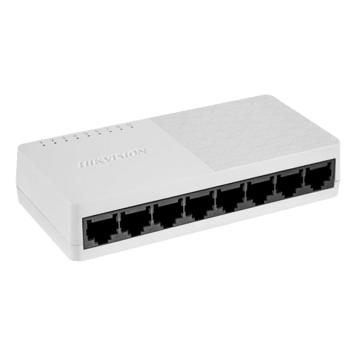 Switch 8 porturi 10/100/1000 Mbps RJ45 - HIKVISION DS-3E0508D-O
