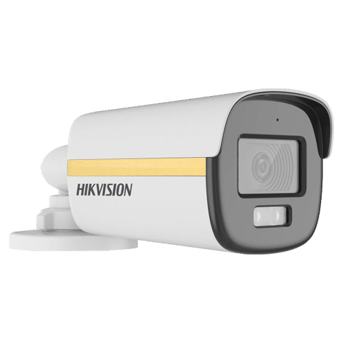 ColorVu, Dual Light - Camera analog 2MP, lentila 2.8mm, IR 40m, WL 40m, TVI/AHD/CVI/CVBS, Mic. - HIKVISION DS-2CE12DF3T-LFS-2.8mm