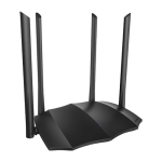 Router WiFi 5 (802.11ac) DualBand 2.4/5GHz, 300+867Mbps, 4x6dBi, 4 porturi Gigabit - TENDA TND-AC8