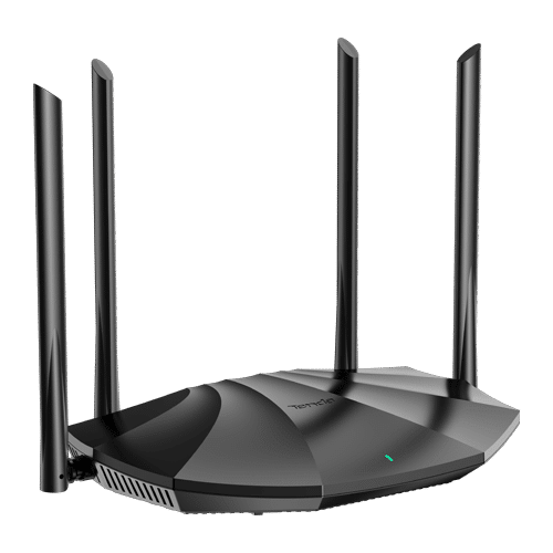 Router WiFi 6, DualBand 2.4Ghz/5GHz 300+1201Mbps, 4x6dBi, 4 porturi Gigabit – TENDA TND-RX2