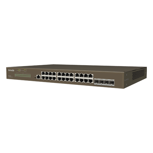 Switch 24 porturi Gigabit, 4 porturi SFP Gigabit, Management – TENDA TND-TEG5328F