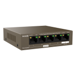 Switch 4 porturi PoE OUT, 1 port PoE IN, Gigabit - TENDA TND-TEG1105PD - imagine 3