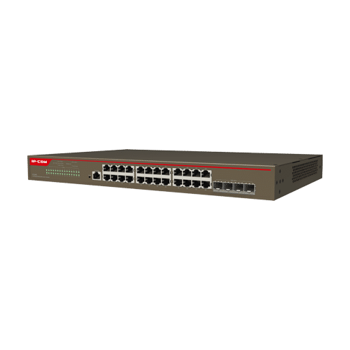 Switch 24 porturi Gigabit, 4 porturi SFP+ 10Gbps, Management – IP-COM G5328X