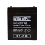Acumulator BIG BAT 12V, 4.5 AH BB12V4.5 - imagine 2