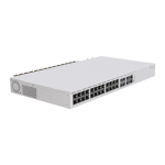 Management Switch 20 RJ45 2.5 Gigabit, 2 x QSFP+, 4 x Combo (2.5 Gigabit sau SFP+) - Mikrotik CRS326-4C+20G+2Q+RM - imagine 2