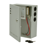 Sursa de alimentare 12V, 3A, back-up in cabinet metalic SDC-12-3B
