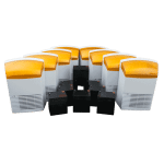 KIT 8 sirene de exterior + 8 acumulatori 12V, 4.5Ah BS1X8+8AC