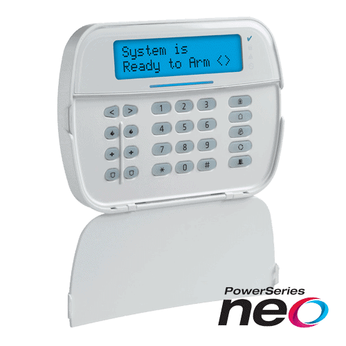 Tastatura LCD wireless, 128 zone, SERIA NEO - DSC NEO-HS2LCD-WRF