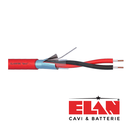 Cablu de incendiu E120 – 1x2x0.8mm, 100m ELN120-1x2x08