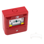Buton conventional de alarmare incendiu - UNIPOS FD3050N