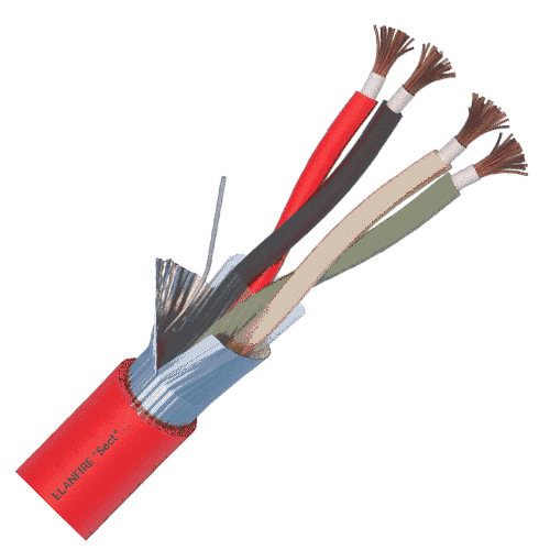 Cablu de incendiu E120 – 2x2x1.0mm, 100m – ELAN ELN120-2x2x1.0