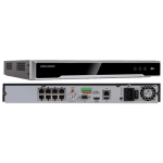 NVR 4K, 8 canale 12MP + 8 porturi PoE - HIKVISION DS-7608NI-I2-8P - imagine 2