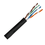 Cablu UTP DE EXTERIOR, cat 6E, CUPRU 100%, tambur 305 metri - UNV CAB-LC3110B-E-IN - imagine 2