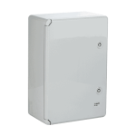 Cutie distributie IP65 din ABS gri, usa mata, placa metalica, 300x400x220 mm PP3005