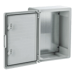 Cutie distributie IP65 din ABS gri, usa mata, placa metalica, 300x400x220 mm PP3005 - imagine 2